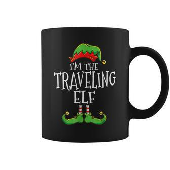 I'm The Traveling Elf Family Matching Christmas Pajama Coffee Mug - Thegiftio UK