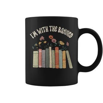 Im With The Banned Books Social Justice Reading Librarian Coffee Mug | Mazezy