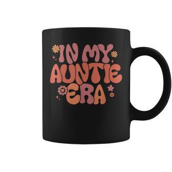 In My Auntie Era Baby Announcement For Aunt Mothers Day Coffee Mug | Mazezy