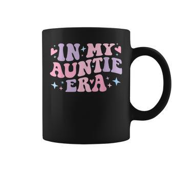 In My Auntie Era Baby Announcement For Aunt Mothers Day Coffee Mug | Mazezy