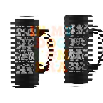 In My Dog Mom Era Groovy Funny Dog Lover Coffee Mug - Thegiftio UK