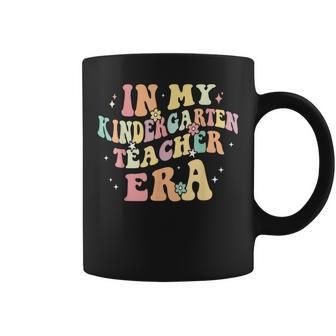In My Kindergarten Teacher Era Back To School Cute Retro Coffee Mug - Monsterry UK