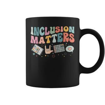 Inclusion Matters Special Education Teacher Sped Autism Coffee Mug - Thegiftio UK