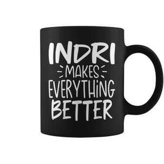 Indri Makes Everything Better Babakoto Lover Coffee Mug | Mazezy