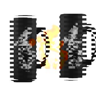 Inscryption Leshy Fire Boss Psychological Card Game Scary Scary Coffee Mug | Mazezy