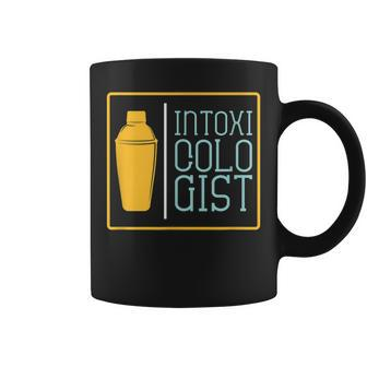 Intoxicologist | Funny Bartender Barman Bar Job Coffee Mug | Mazezy