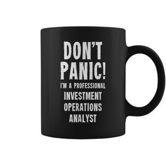 Investment Operations Analyst Coffee Mug | Mazezy