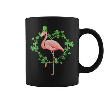 Irish Flamingo Green Saint Patrick Day 2022 Lucky St Pattys Coffee Mug | Mazezy