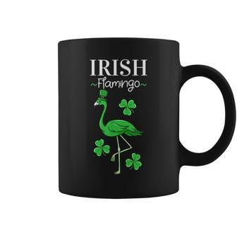 Irish Flamingo Ireland St Patricks Day Party Coffee Mug | Mazezy