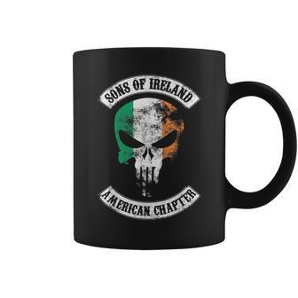 Irish Pride Apparel - Sons Of Ireland - American Chapter Coffee Mug | Mazezy