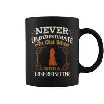 Irish Red Setter Father T Coffee Mug | Mazezy