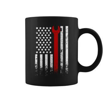 Ironworker America Us Flag Usa Iron Workers Coffee Mug | Mazezy