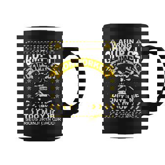 Ironworker Funny Warning Grumpy Old Ironworker Coffee Mug | Mazezy