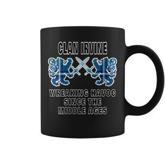 Irvine Scottish Tartan Scotland Family Clan Name Gift For Womens Coffee Mug | Mazezy