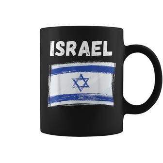 Israel Flag Holiday Vintage Grunge Israeli Flag Coffee Mug - Thegiftio UK