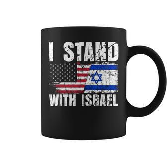 Israeli American Flag Pride Israel Usa Star Of Jerusalem Coffee Mug - Monsterry AU