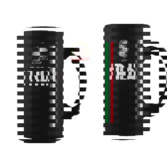 Italia Sports-Style Italian Flag And Emblem Design Coffee Mug | Mazezy