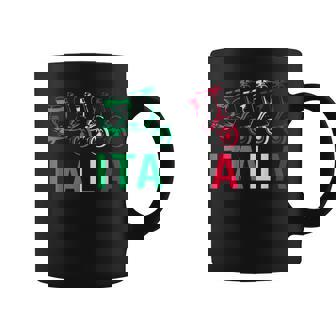 Italia Vintage Scooter Funny Italian Flag Scoot Lover Gift Coffee Mug | Mazezy