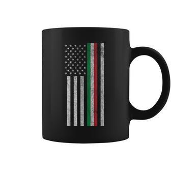 Italian American Flag - Italian American Pride Coffee Mug | Mazezy