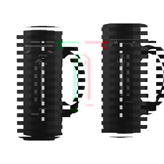 Italian Flag Biking Icon Cycling Love Bike Riding Italy Gift Coffee Mug | Mazezy