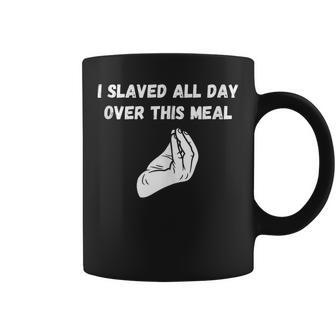 Italian Gathering-Sunday Dinner Pasta Night I Slaved All Day Coffee Mug | Mazezy