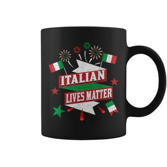 Italian Lives Matter Pun Coffee Mug | Mazezy