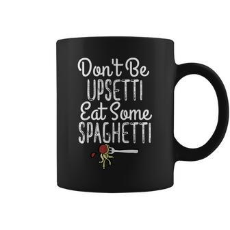 Italian Pasta Trendy Meatball & Spaghetti Funny Gift Coffee Mug | Mazezy