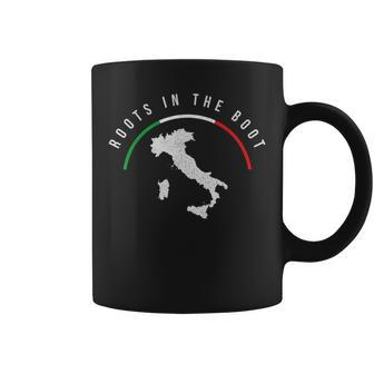 Italy Flag & Italian Map Funny Pun Italia Men Women Coffee Mug | Mazezy