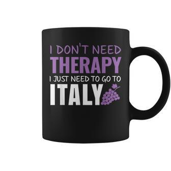 Italy Souvenir Women Men Gift Italian Wine Lovers Coffee Mug | Mazezy