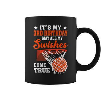 It's My 3Rd Birthday Basketball 3 Year Old Coffee Mug | Mazezy