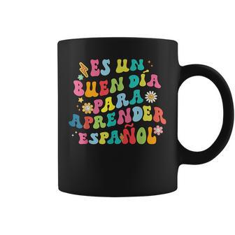 Its A Beautiful Day For Learning Maestra Spanish Teacher Coffee Mug - Thegiftio UK
