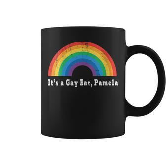 Its A Gay Bar Pamela Viral Meme Minnesota Gay Pride Quote Coffee Mug | Mazezy