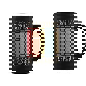 It’S A Good Day To Read A Book Lover Retro Reading Librarian Reading Funny Designs Funny Gifts Coffee Mug | Mazezy