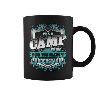It's A Camp Thing You Wouldn't Understand Name Vintage Coffee Mug - Seseable