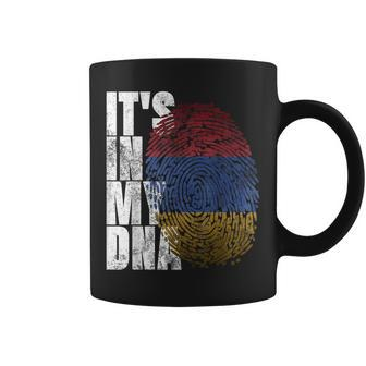 It's In My Dna Armenian Sign Proud Pride Armenia Flag Coffee Mug | Mazezy UK