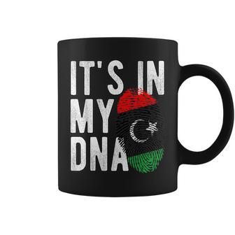 It's In My Dna Libya Graphic For Libyan Flag Libya Coffee Mug | Mazezy