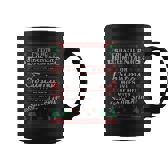 It's Either Serial Killer Documentaries Or Christmas Movie Coffee Mug - Thegiftio