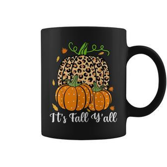 It's Fall Y'all Pumpkin Halloween For Women Halloween Coffee Mug | Mazezy