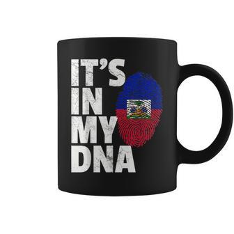 Its In My Dna Haiti Haitian Flag T Pride Country Gift Coffee Mug | Mazezy