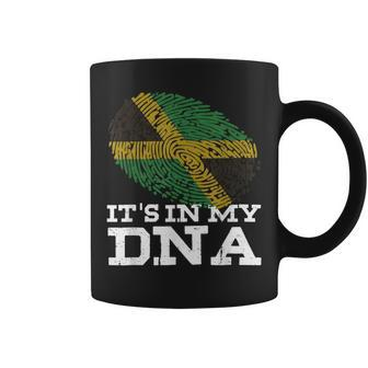 Its In My Dna Jamaican Pride Jamaica Flag Lover Gifts Pride Month Funny Designs Funny Gifts Coffee Mug | Mazezy