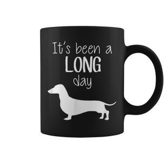 Its Been A Long Day Dachshund Lover Coffee Mug - Thegiftio UK