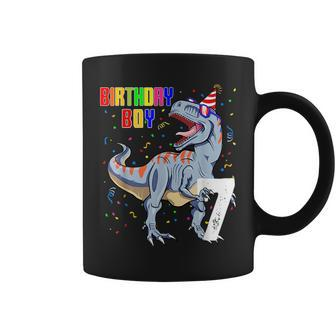 Its My 7Th Birthday Boy Dinosaur Party Gift Kids Dinosaur Funny Gifts Coffee Mug | Mazezy