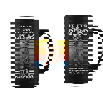 Its Not A Dad Bod Its A Father Figure Funny Bear Drinking Coffee Mug | Mazezy