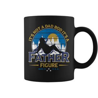 Its Not A Dad Bod Its A Father-Figure Funny Fathers Day Coffee Mug | Mazezy