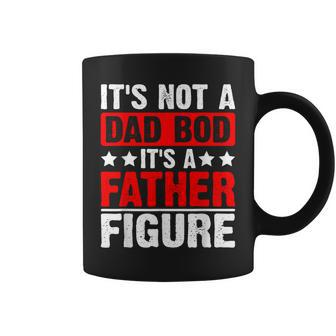Its Not A Dad Bod Its A Father Figure Funny Retro Vintage Coffee Mug | Mazezy