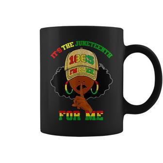 Its The Junenth For Me Free Ish Since 1865 Independence Coffee Mug | Mazezy AU