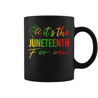 Its The Junenth For Me Free Ish Since 1865 Independence Coffee Mug - Seseable