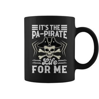 Its The Pa-Pirate Life For Me - Pirate Dad - Beach Vacation Funny Gifts For Dad Coffee Mug | Mazezy UK