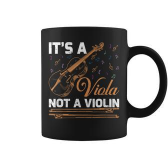 It's A Viola Not A Violin Alto Clef Coffee Mug | Mazezy