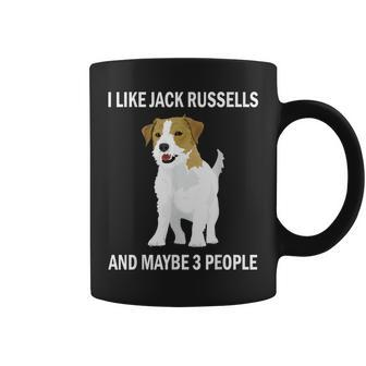 I Like Jack Russells Dog Owner Pets Lover Coffee Mug | Mazezy
